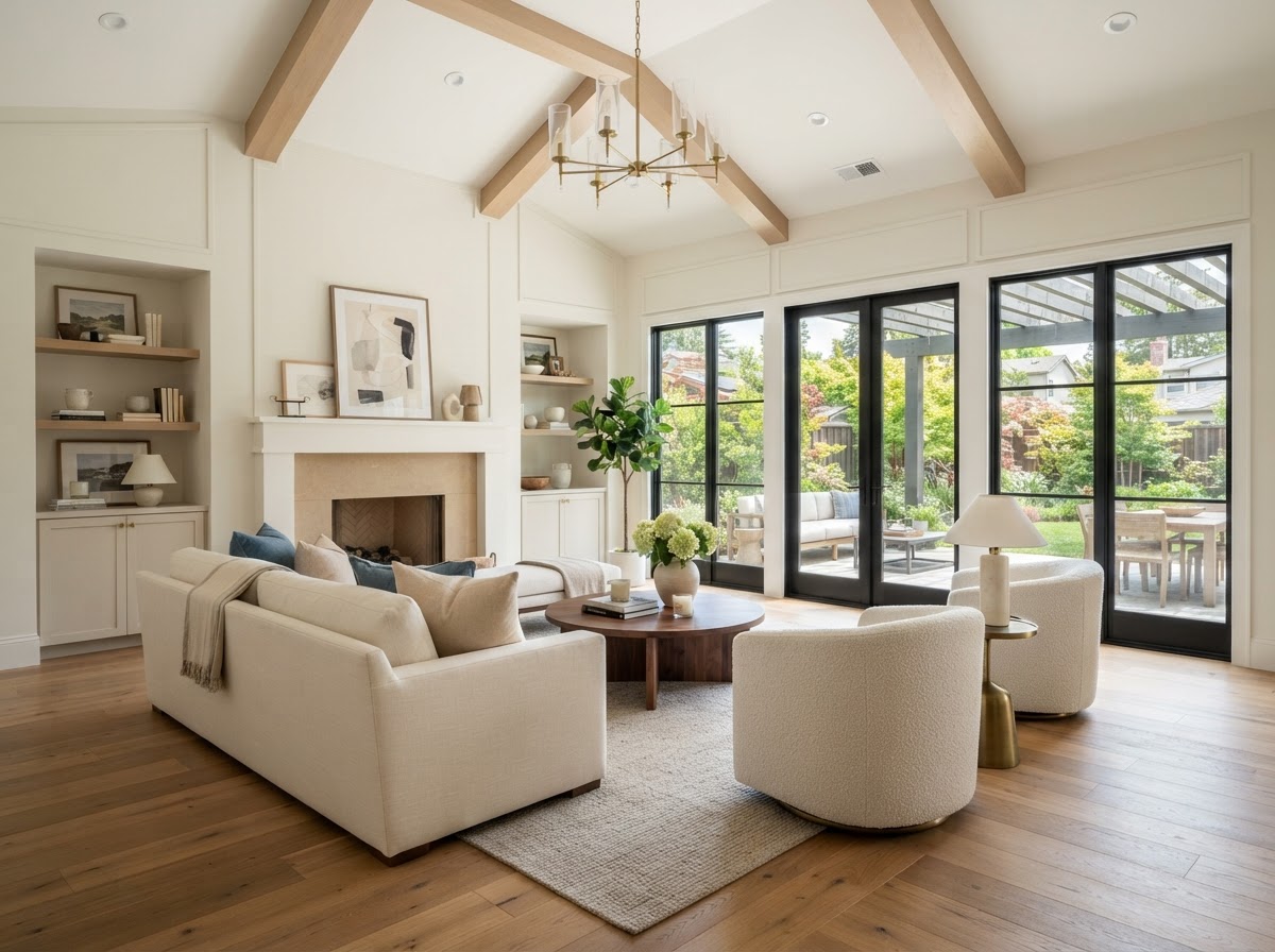 Staged interior — traditional market listing path
