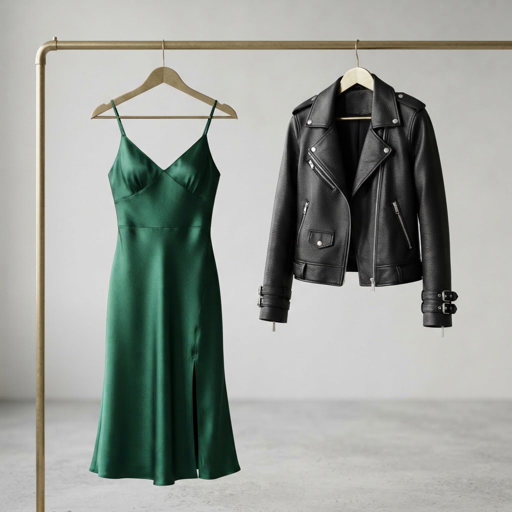 Classic All-Weather Wool Trench Coat & Breathable Cotton Shirtdress