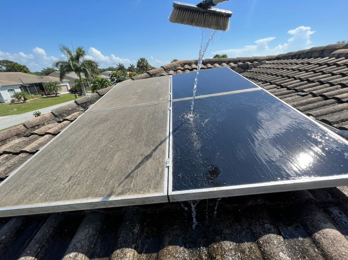Solar Panel Cleaning service in Titusville, FL