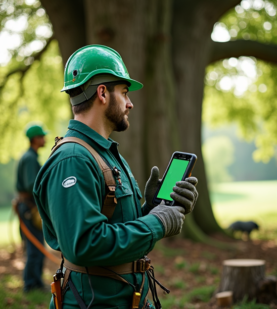 EverRoot Arborist at work