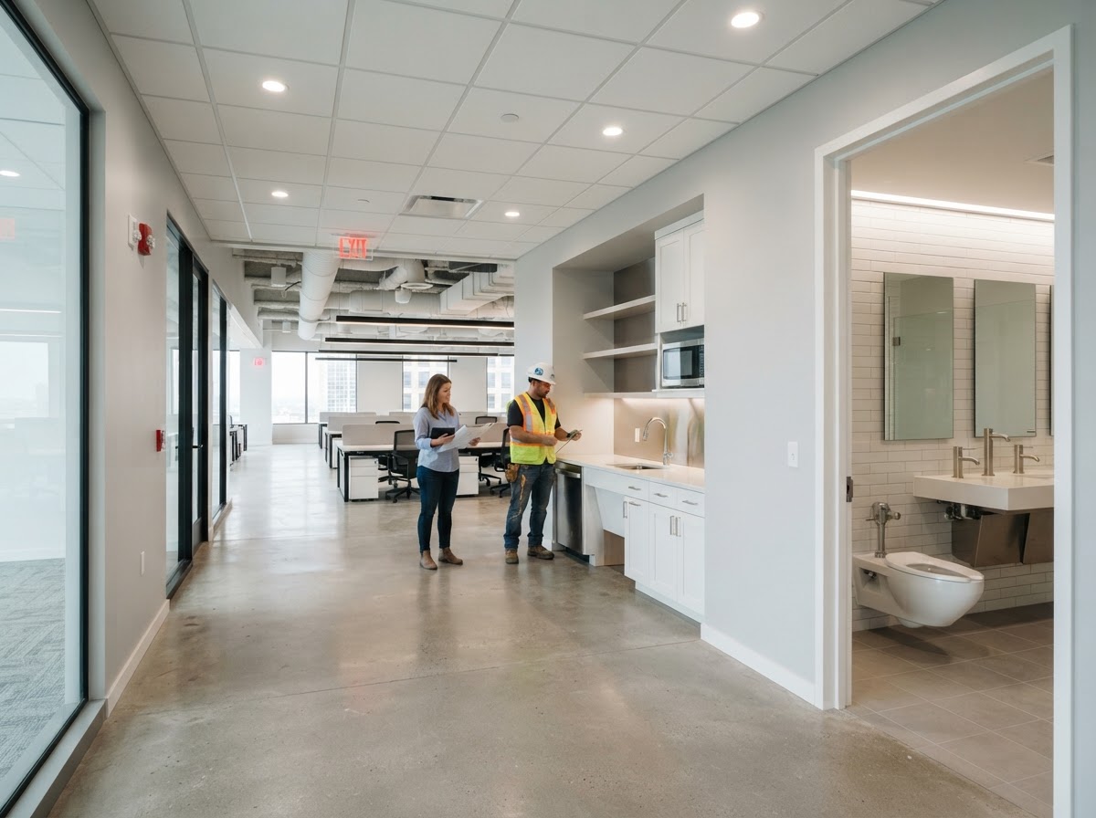Commercial renovation project for a Central Florida property