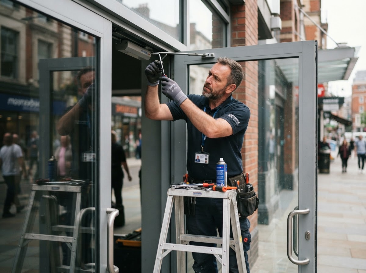 Commercial door and hardware repair in Central Florida