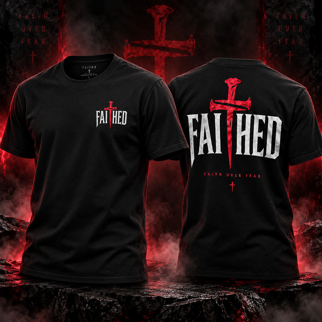 Faith Over Fear Tee
