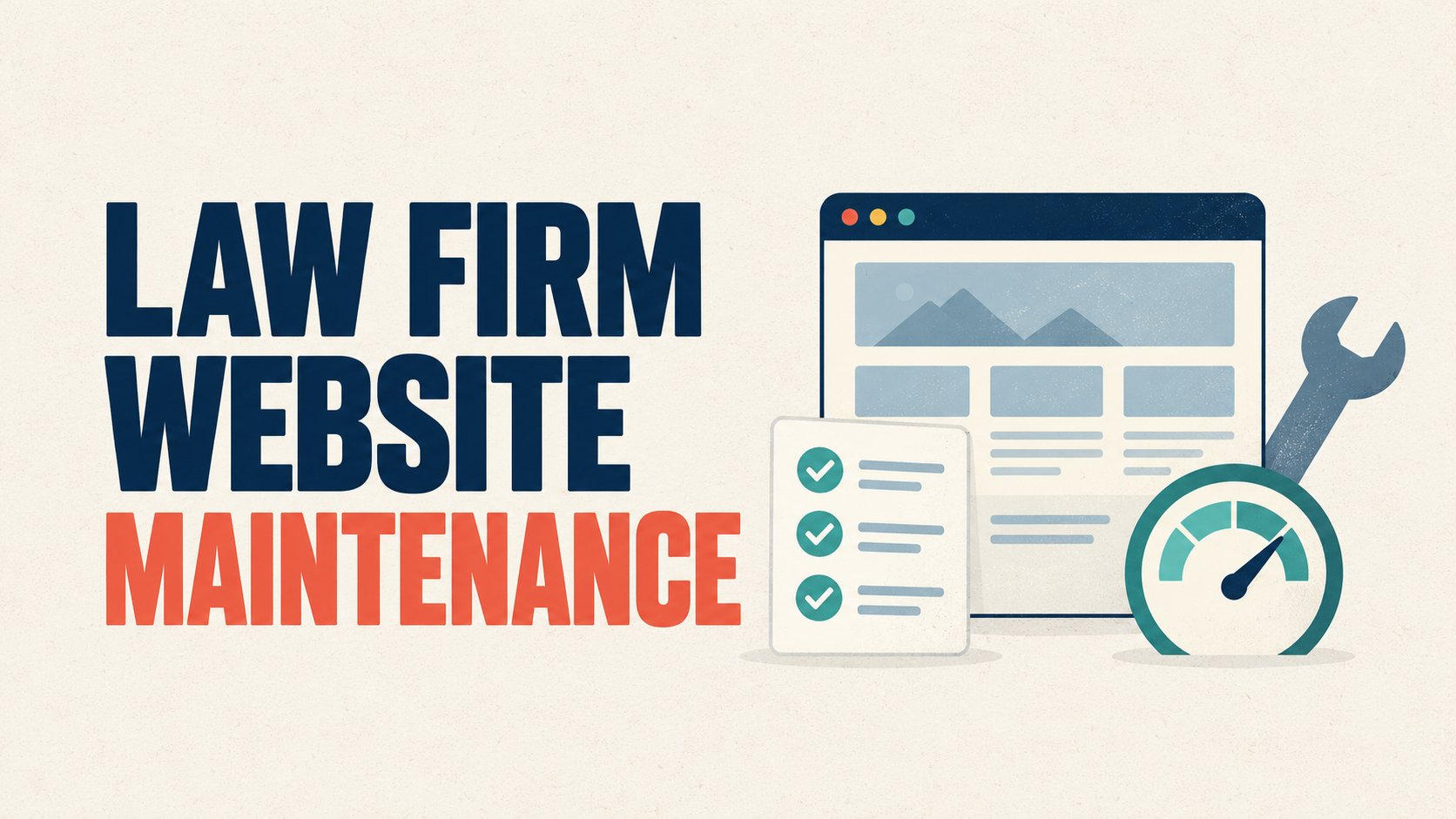 Law Firm Website Maintenance Checklist: What to Check Monthly, Quarterly, and Annually