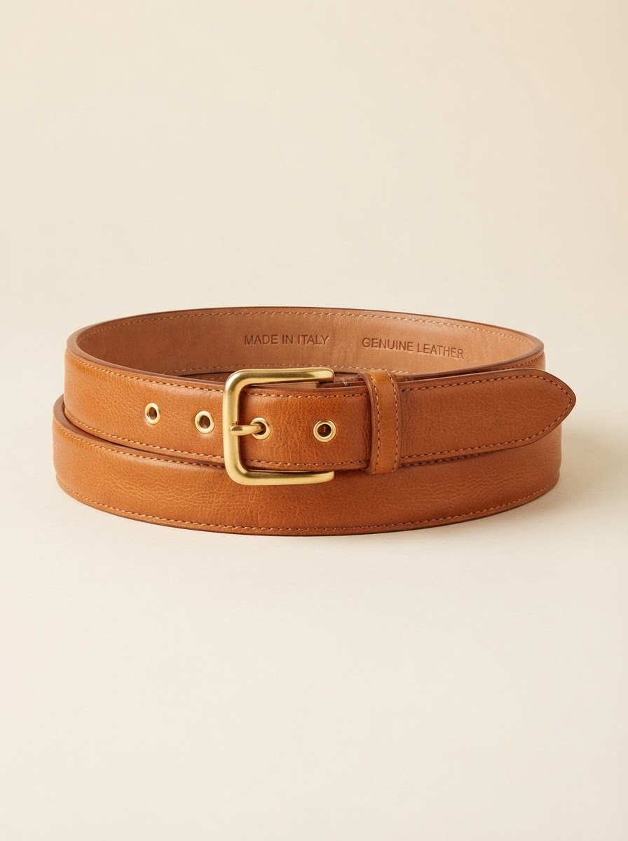 Tan Leather Belt
