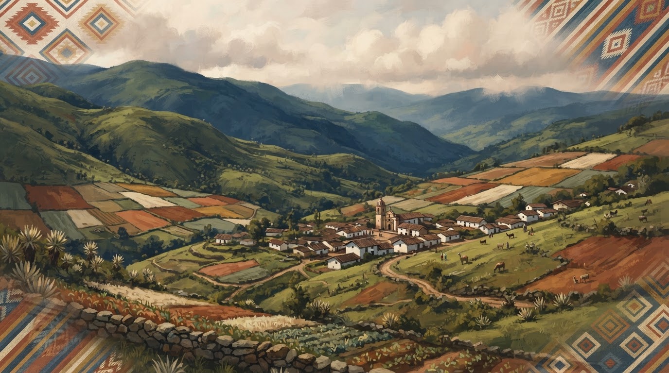 Paisaje andino del sur de Nariño, territorio del Pueblo de los Pastos