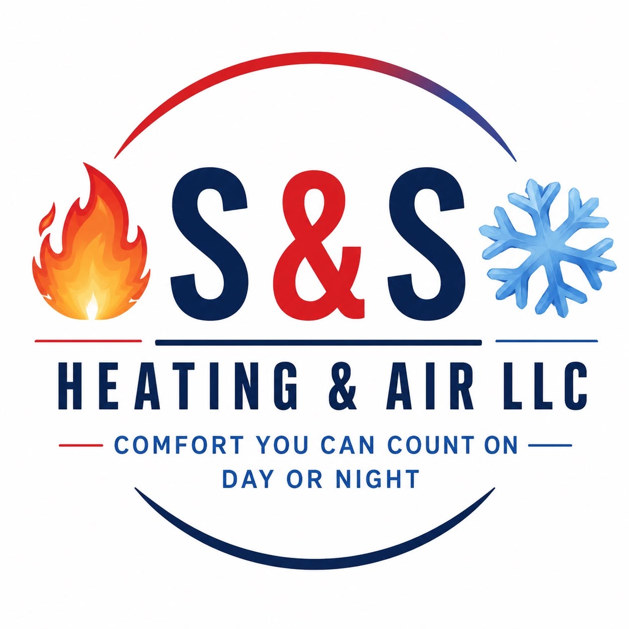 S&S Heating & Air Logo