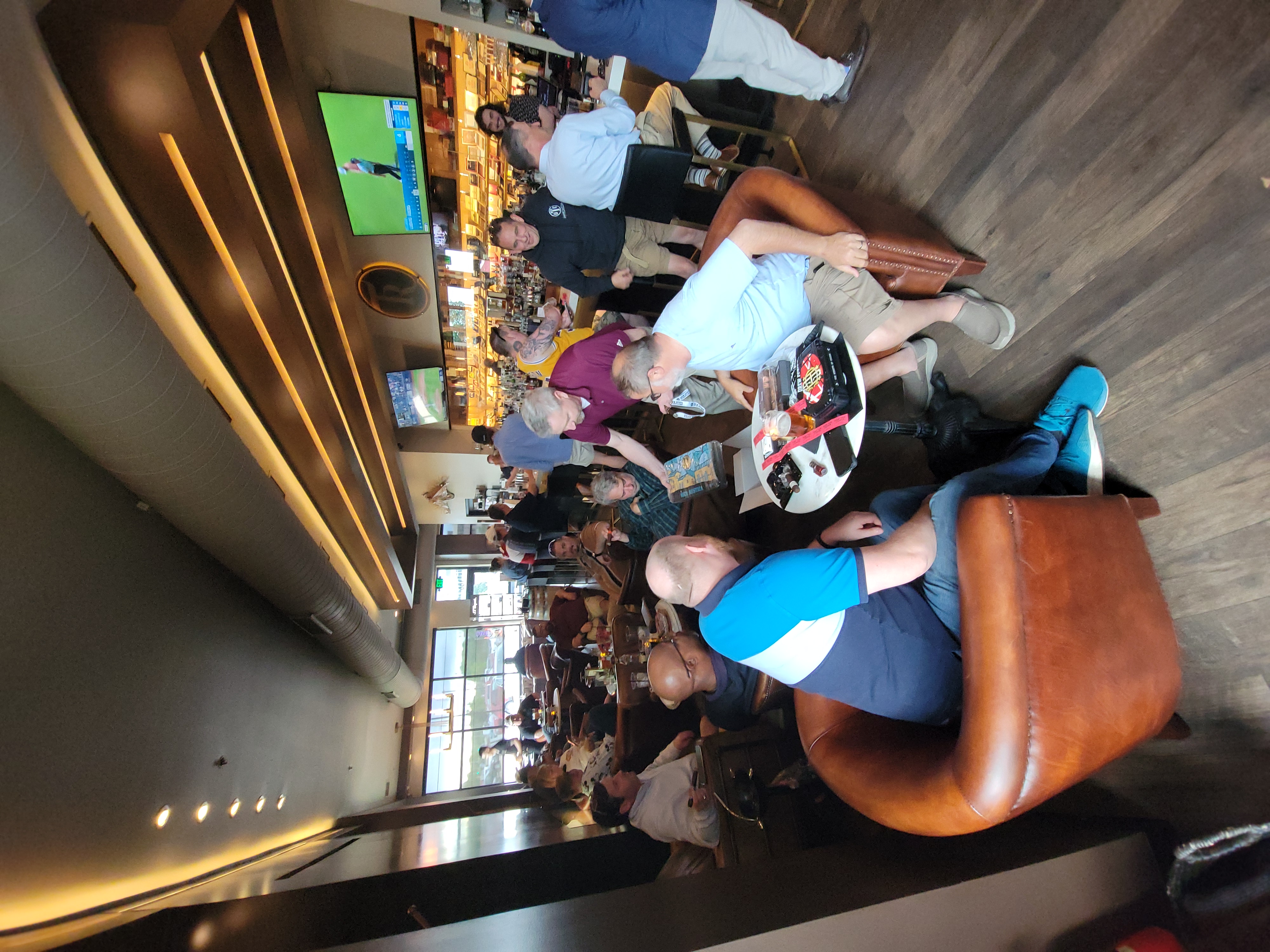 Main Bar & Leather Seating
