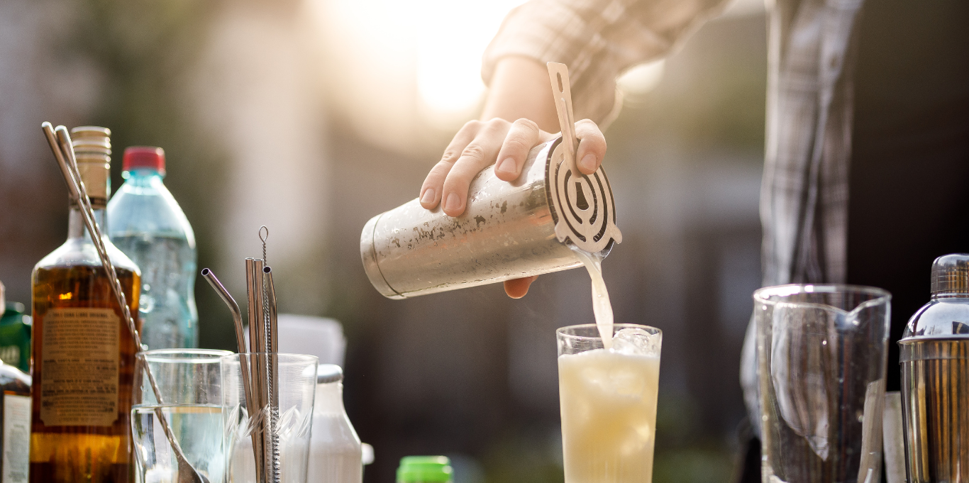 Tend and Craft Cocktail Bar Background