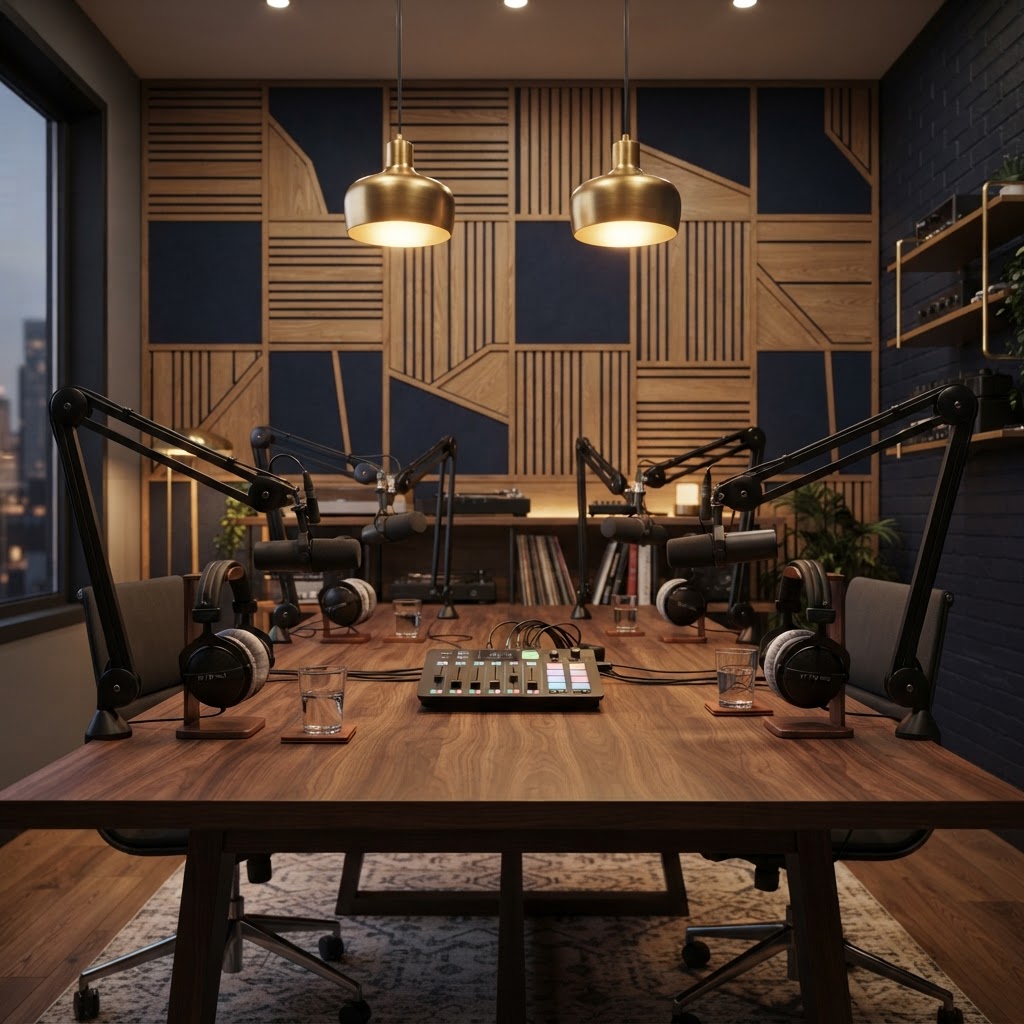 Podcast studio Existing amenity