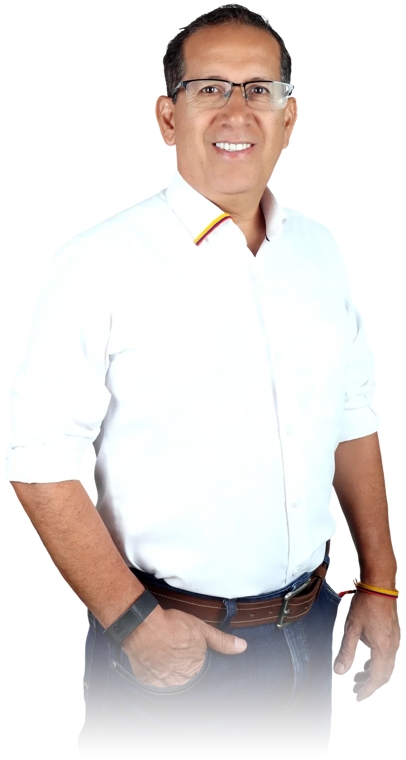 Geovanny Benítez de cuerpo entero