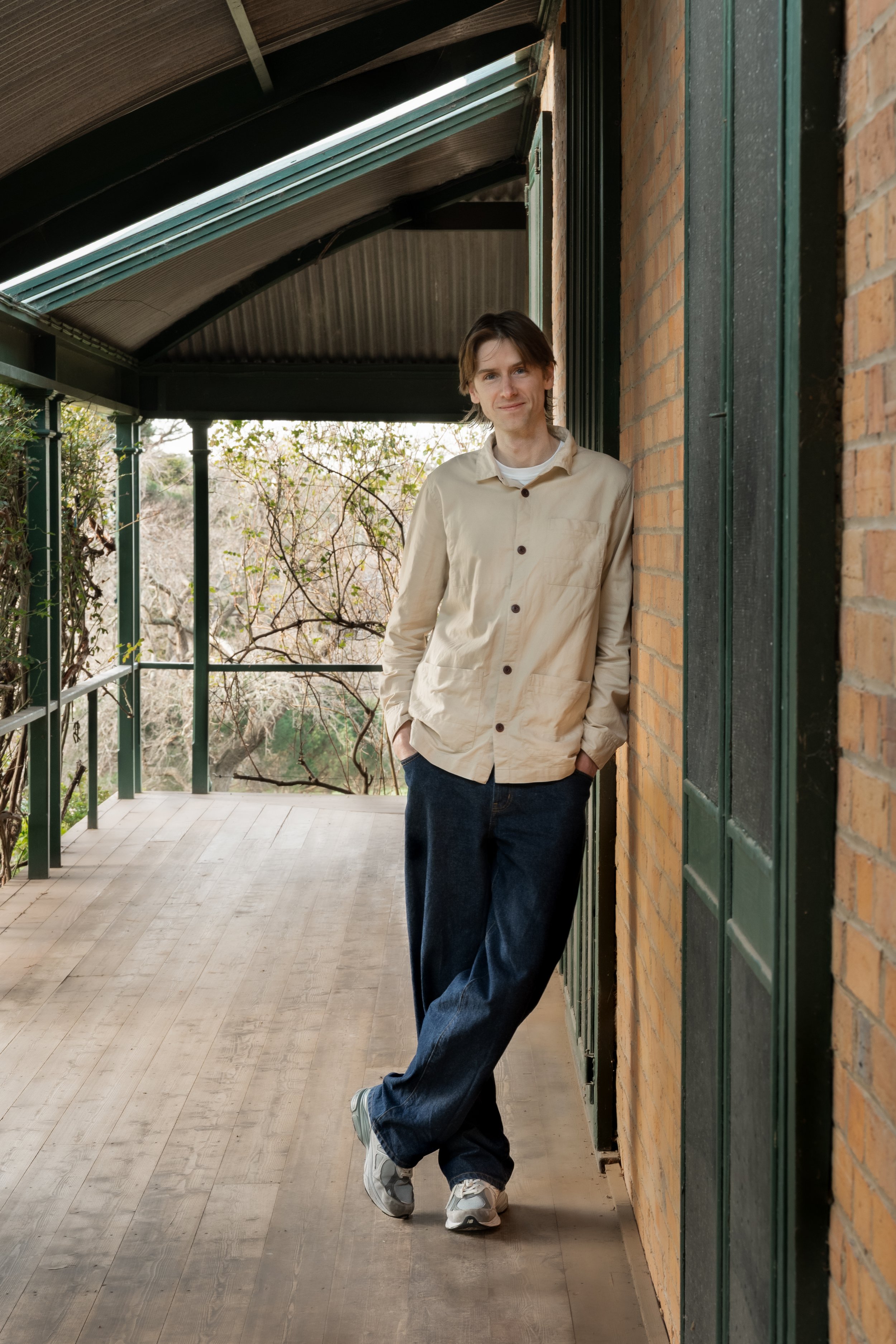 Portrait of Ryan Lindsay, architecture and interiors photographer, in Melbourne