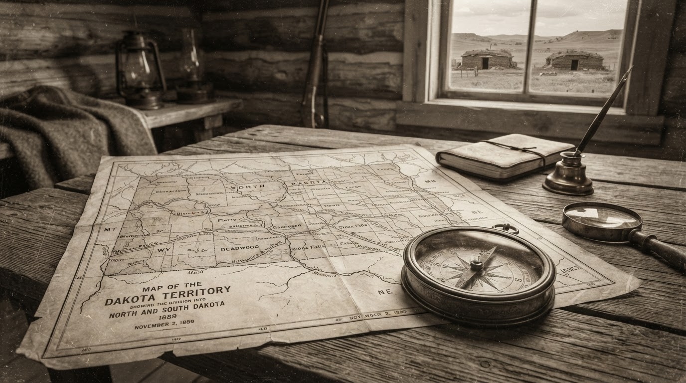 North and South Dakota Admitted to the Union Simultaneously