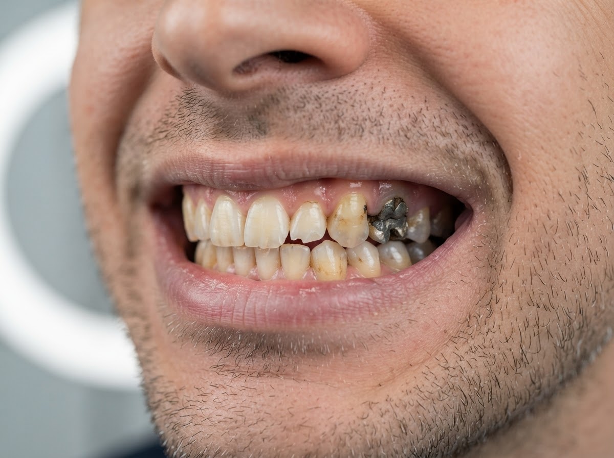 Tooth Restoration Before treatment