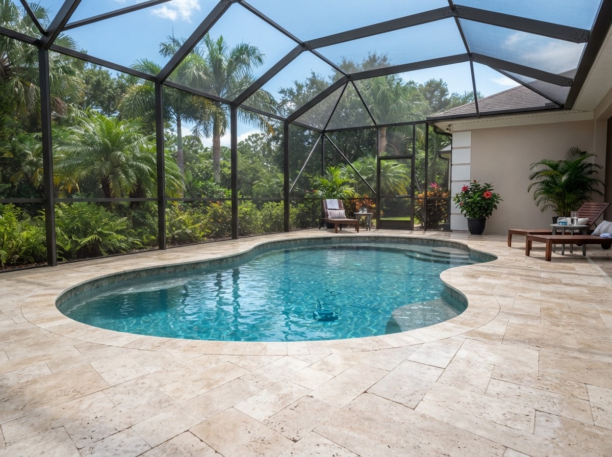Pool Deck, Patio & Screen Enclosure Cleaning in Orlando, FL