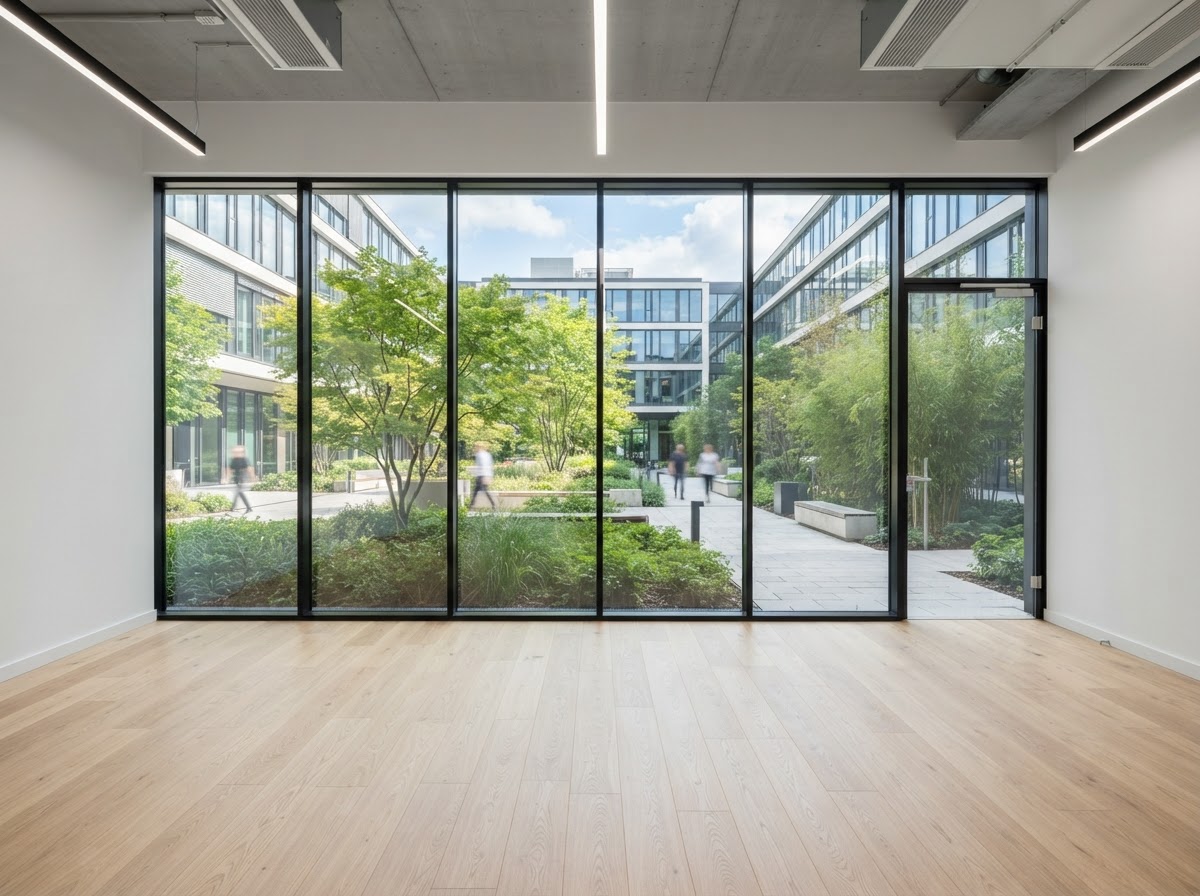Schaufenster – vor der Folierung
