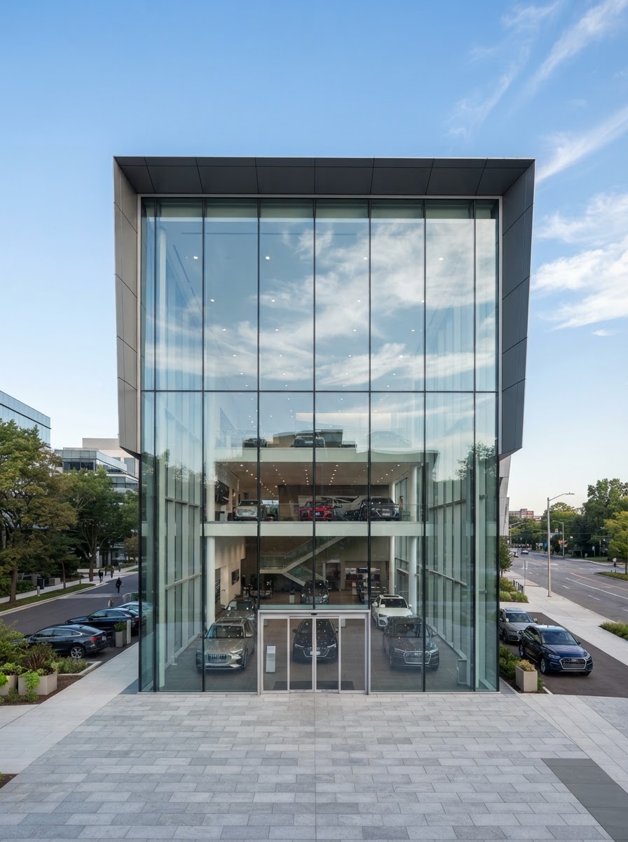 Schaufenster – vor der Folierung