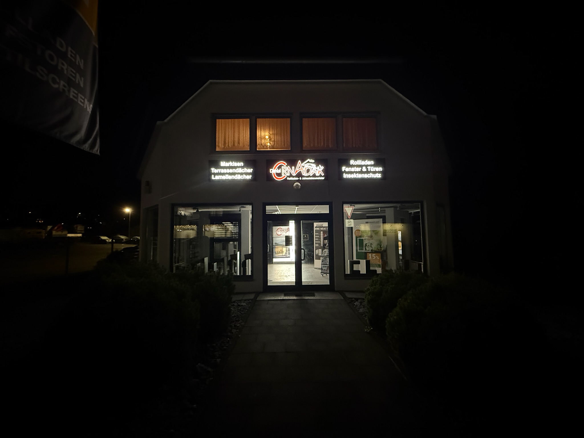 Schilder – nach der Folierung