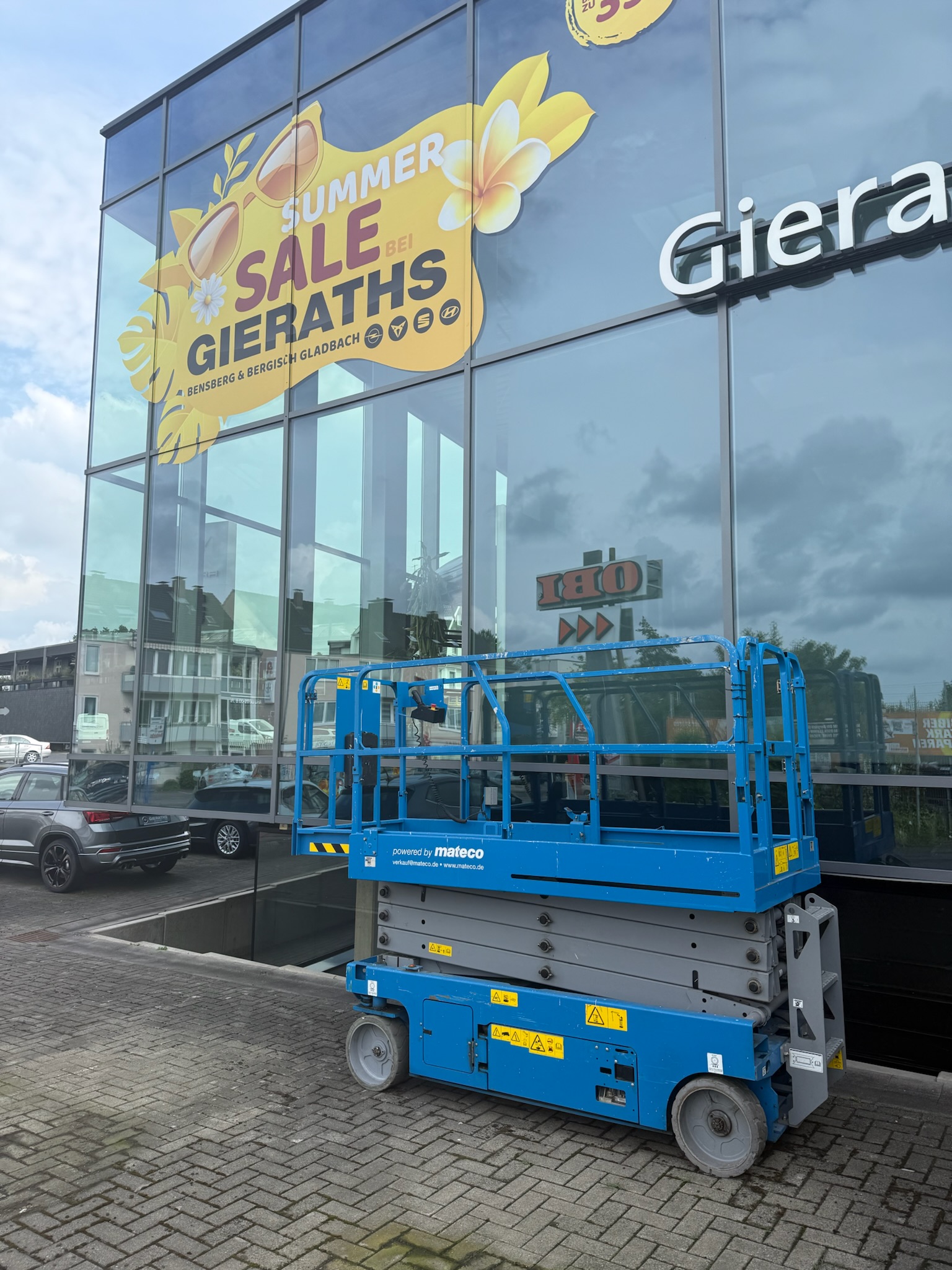 Schaufenster – nach der Folierung