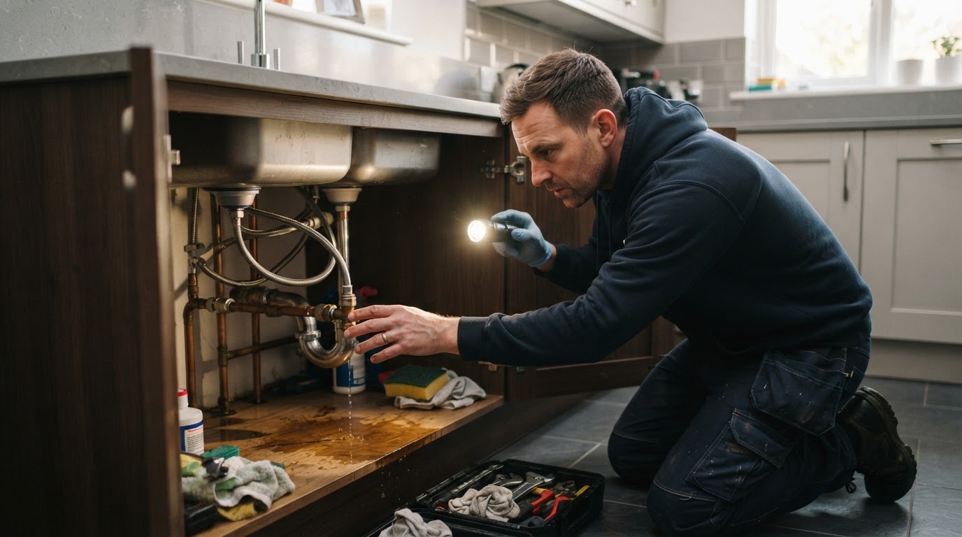 Moisture metering — leak detection work