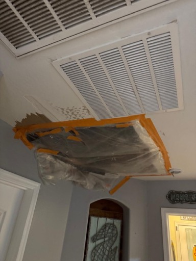 HVAC Return Air Vent Ceiling Containment & Seal