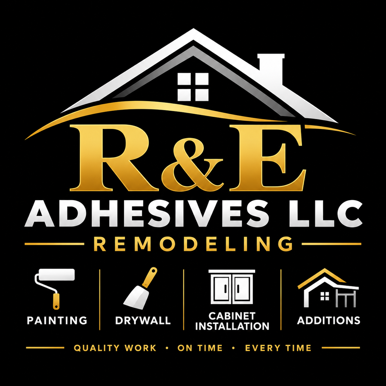 R & E Adhesives LLC Logo