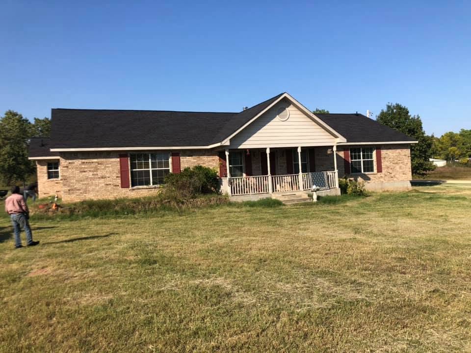 Brick Ranch Home Full Roof Replacement — Completed · New Shingle Roof