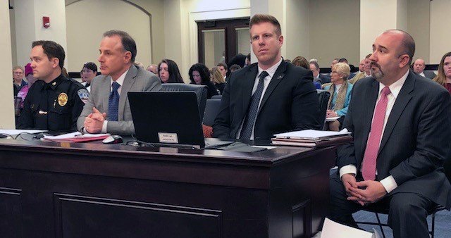 Legislative Hearing Committee Testimony with Law Enforcement Leadership