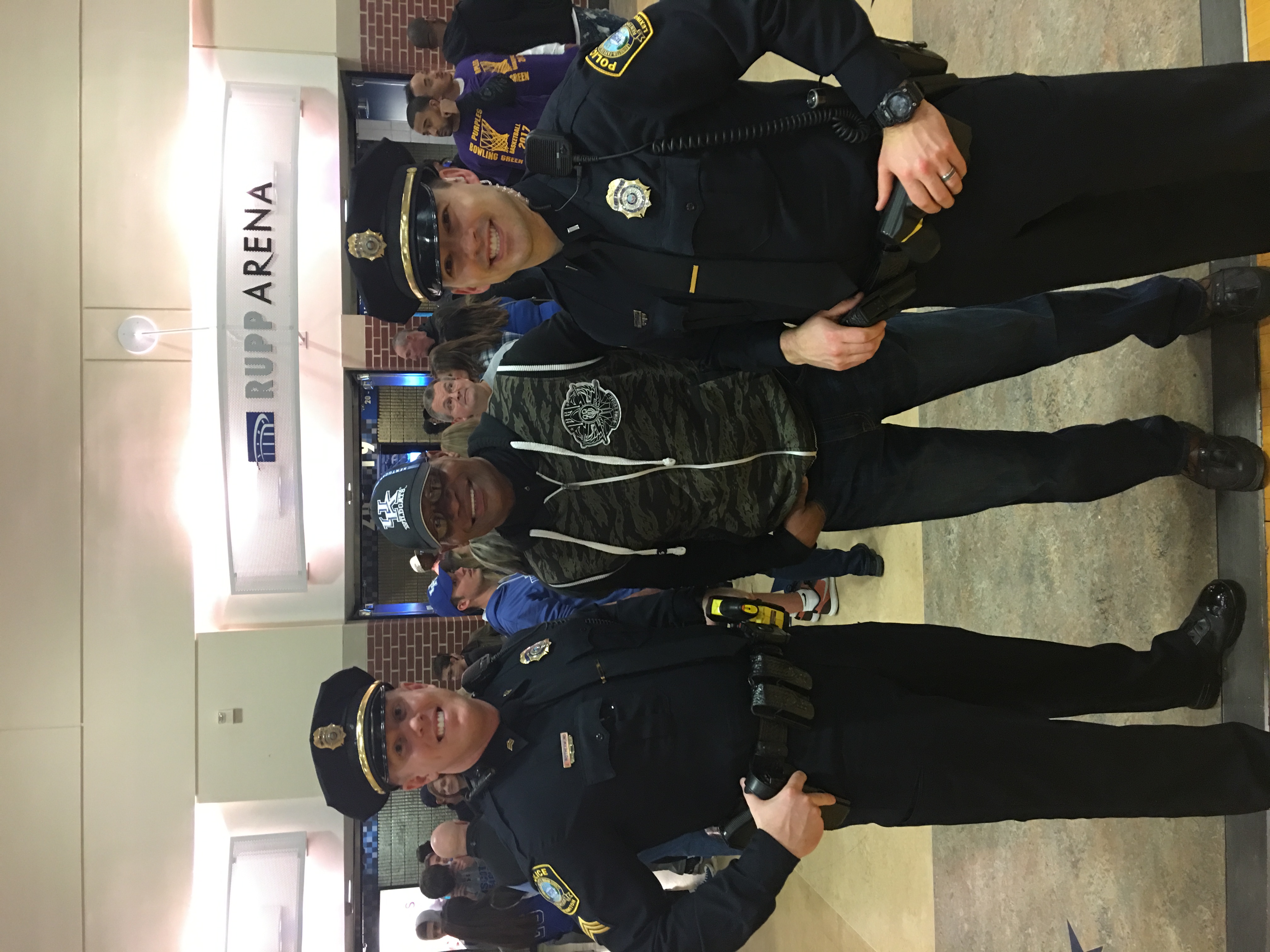 Lexington Police Operations at Rupp Arena