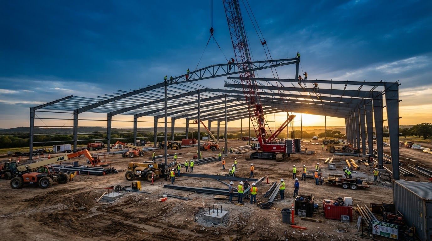 Construction site — general contracting project