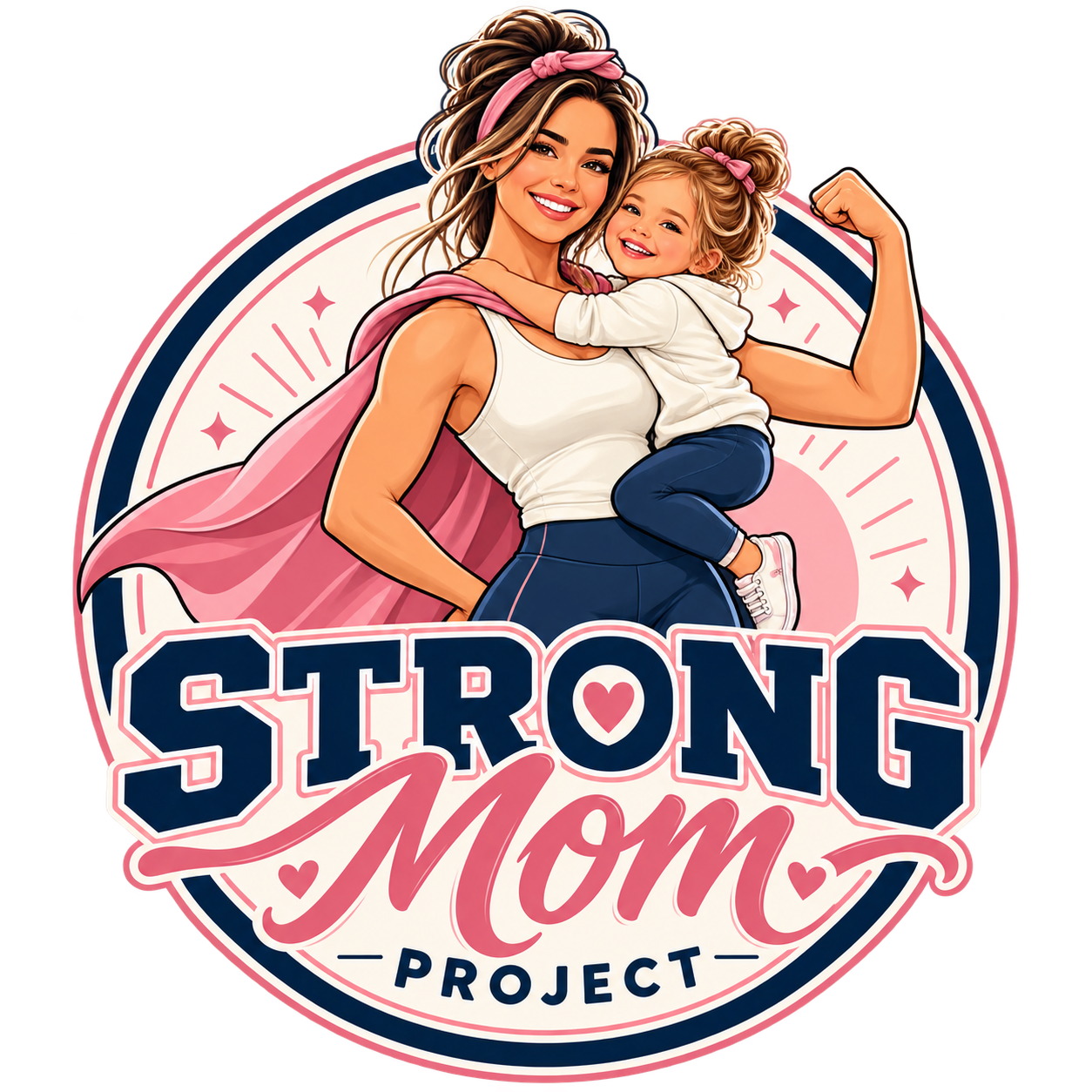 Strong Mom Project logo