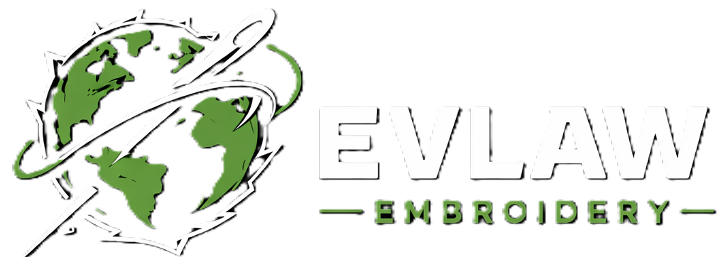 Evlaw Embroidery logo