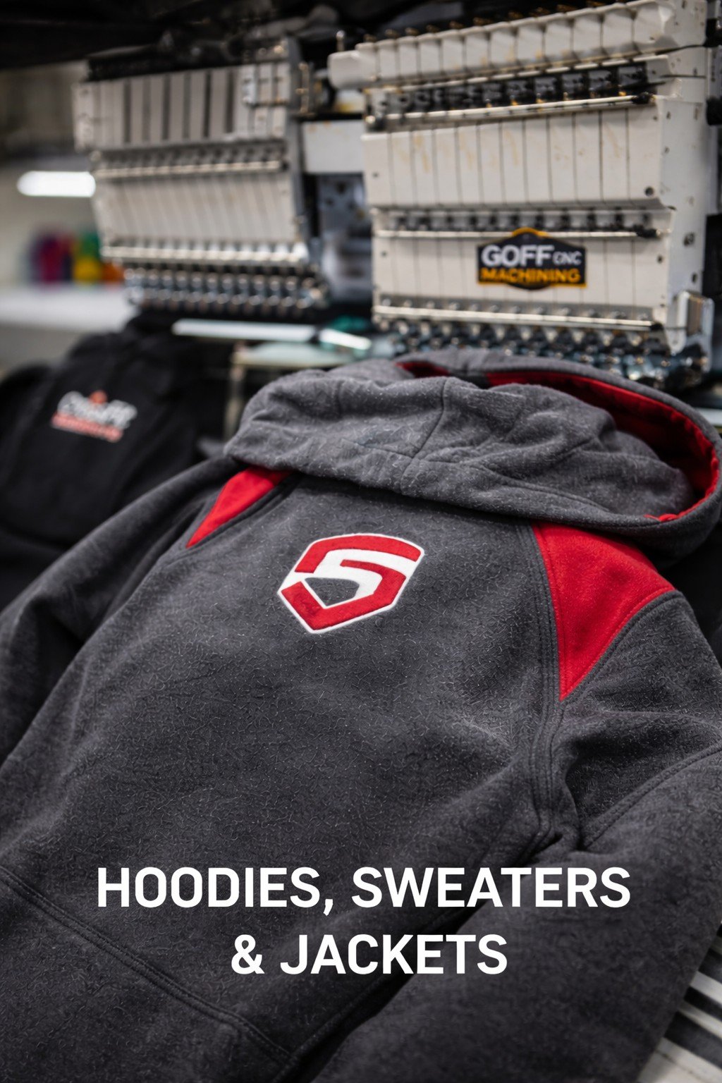 Custom embroidered hoodies and sweaters for Ontario teams