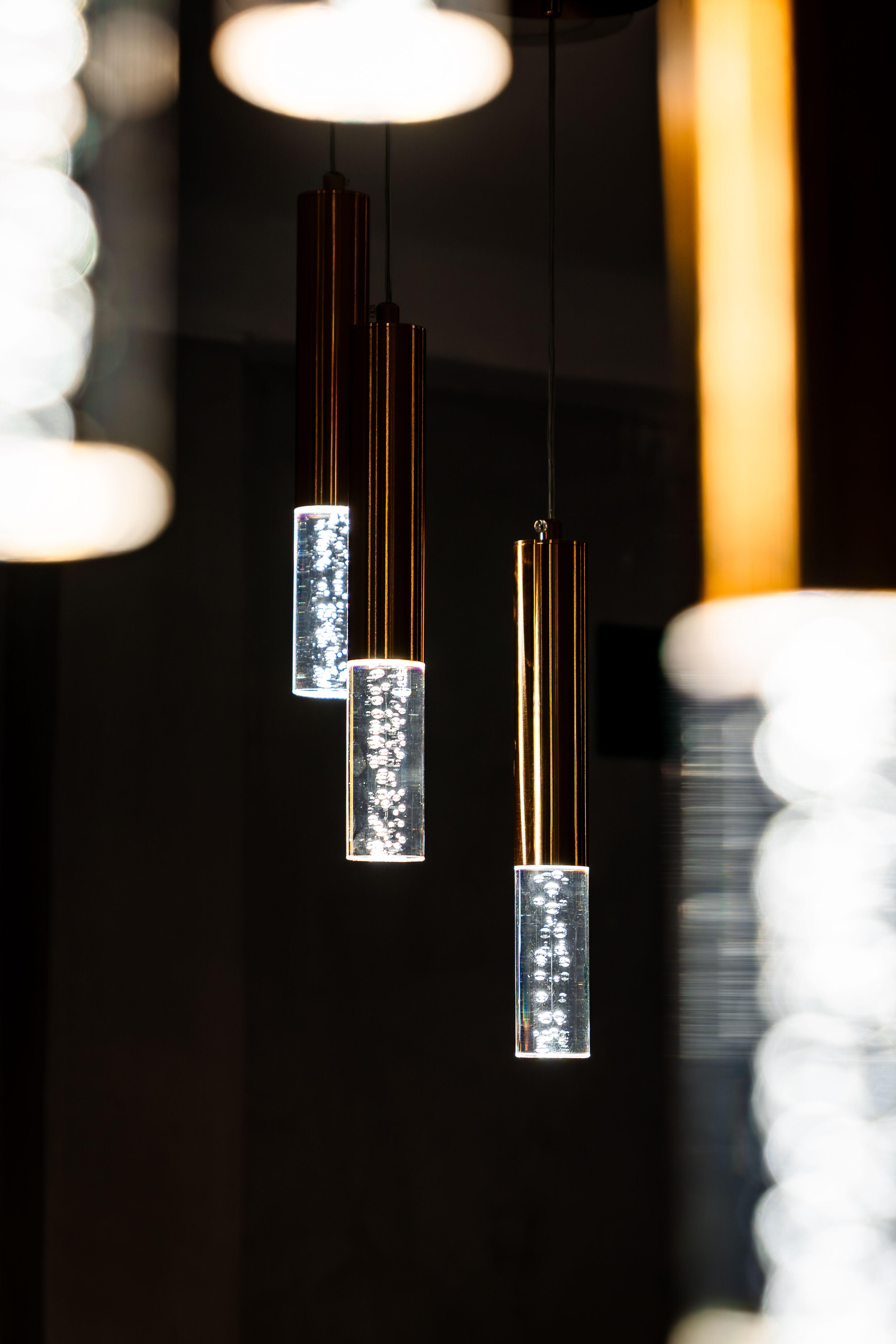 Crystalline Pendant Fixtures & Modern Lighting
