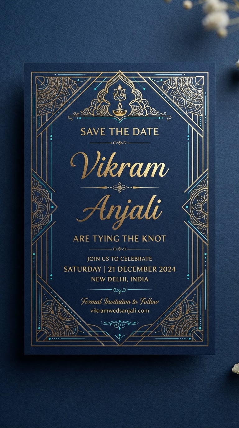 Save the Date invitation designs