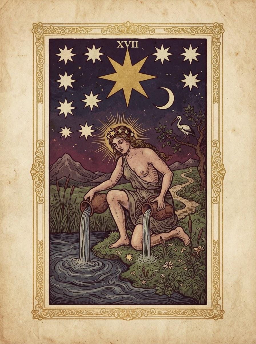 Tarot illustration placeholder for Micah's photo