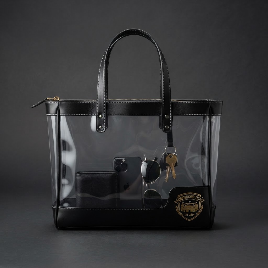 Clear Stadium Bag — General Admission Sport merch
