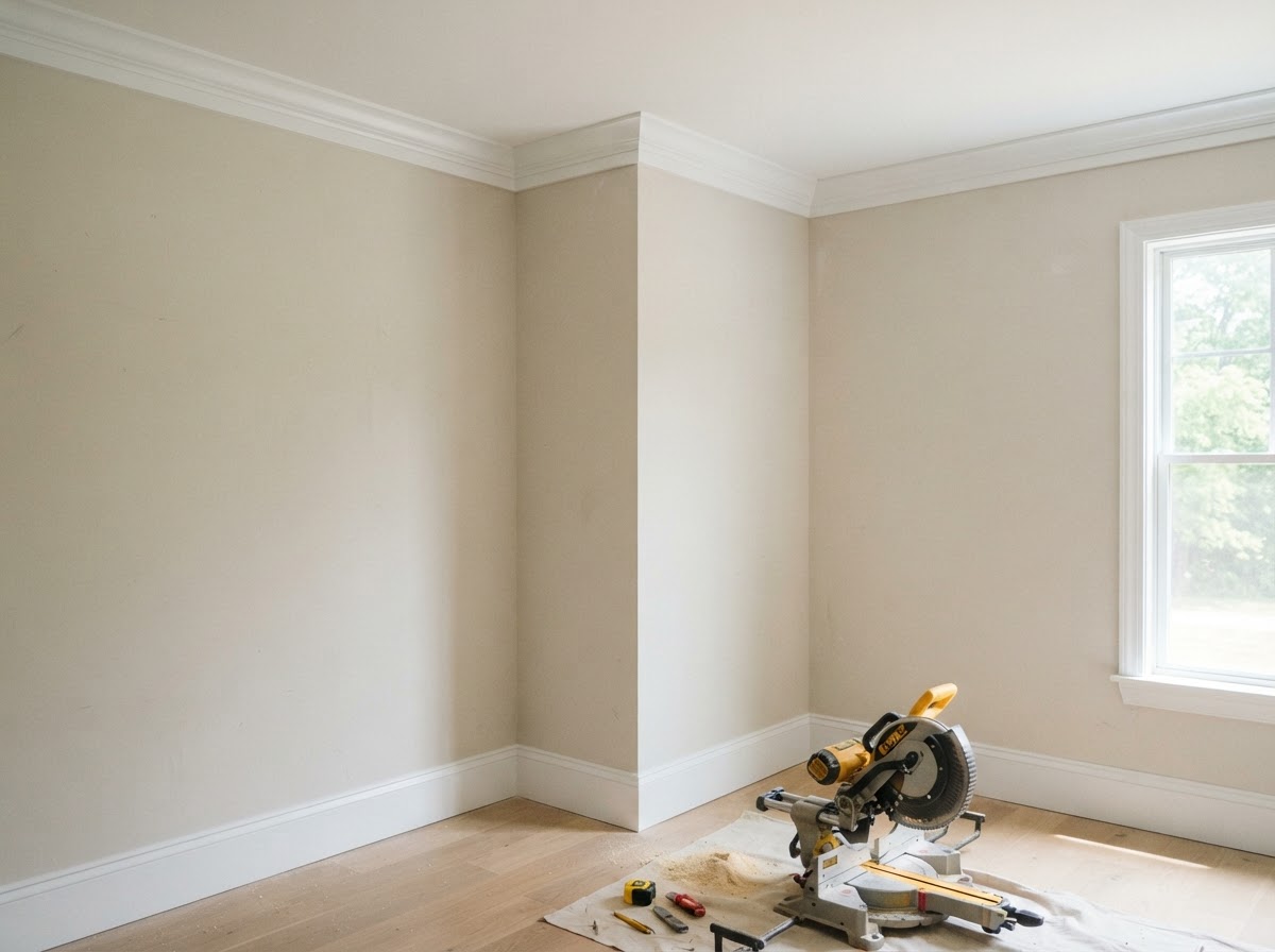Finish carpentry project in Duluth, GA by Painting-101 Property Renovation