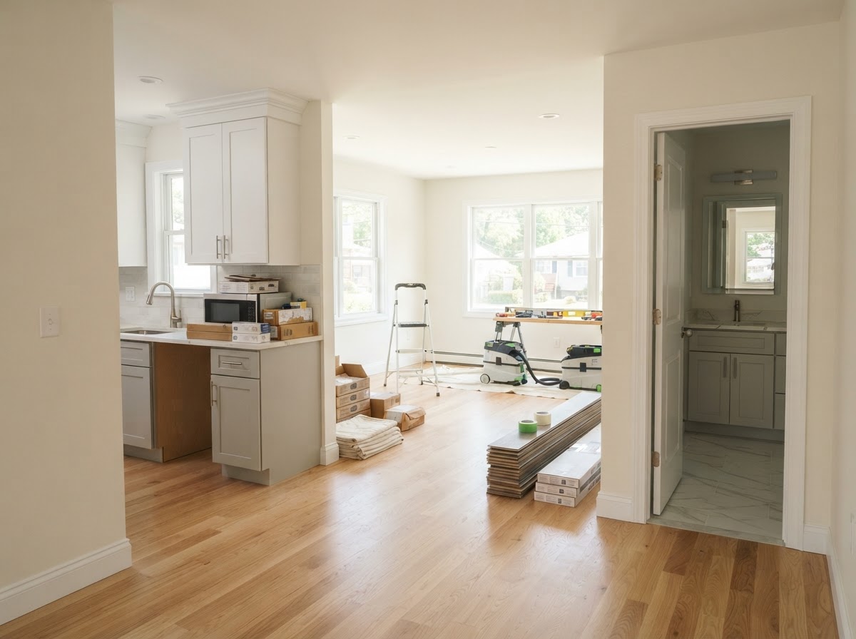 Property renovation project in Duluth, GA by Painting-101 Property Renovation