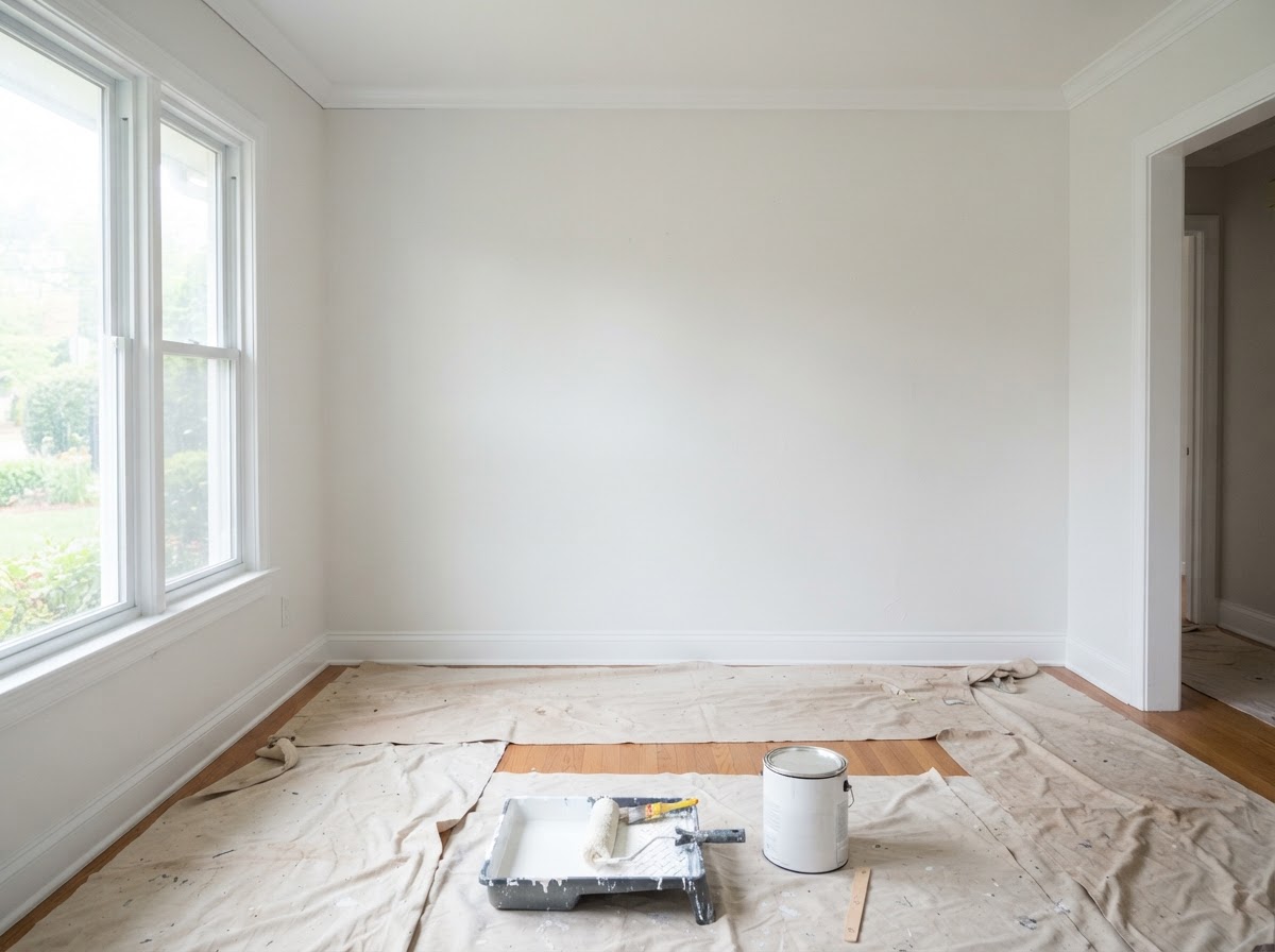 Interior painting project in Duluth, GA by Painting-101 Property Renovation