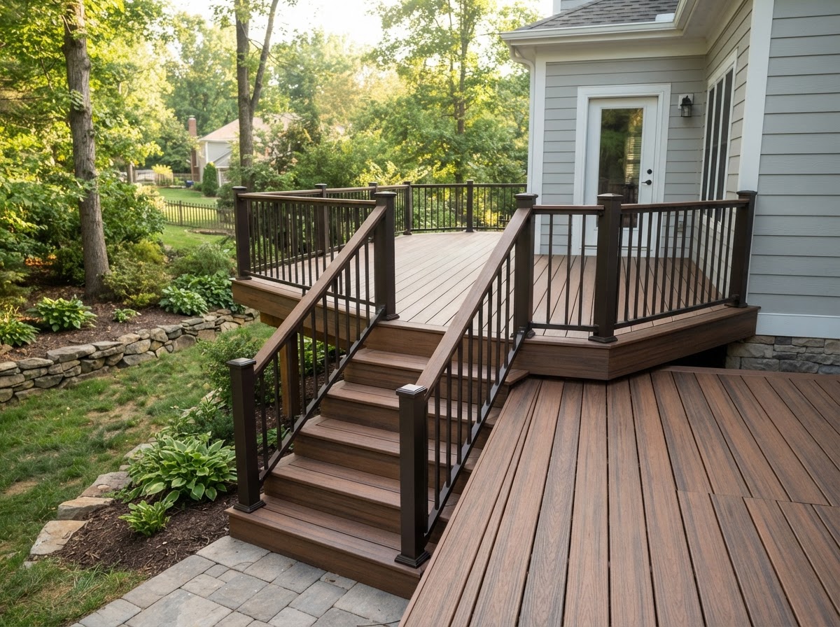 Deck building and repair project in Duluth, GA by Painting-101 Property Renovation