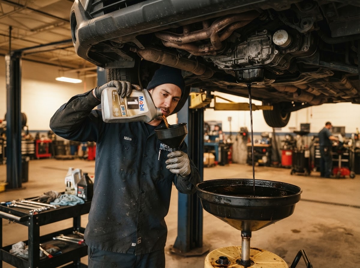Oil Changes & Fluid Services at Andy's Auto Services in Tacoma, WA