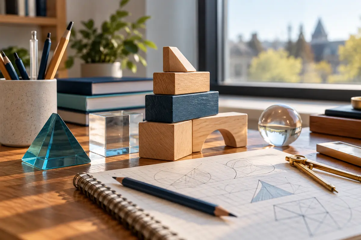 Layered academic materials representing strong learning foundations