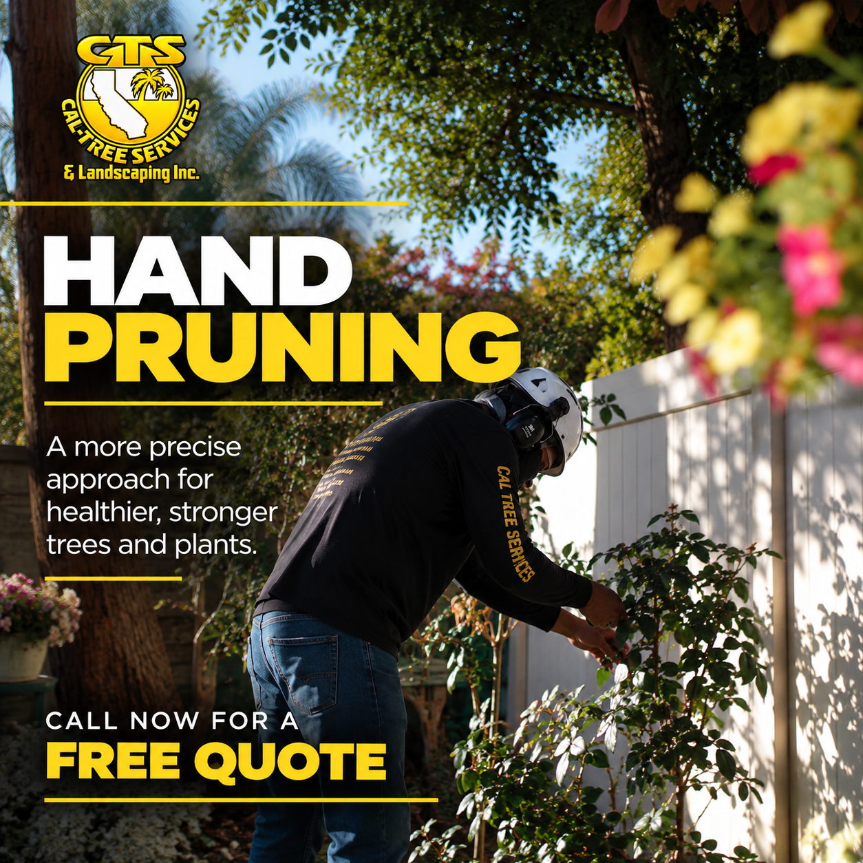 HAND PRUNING.