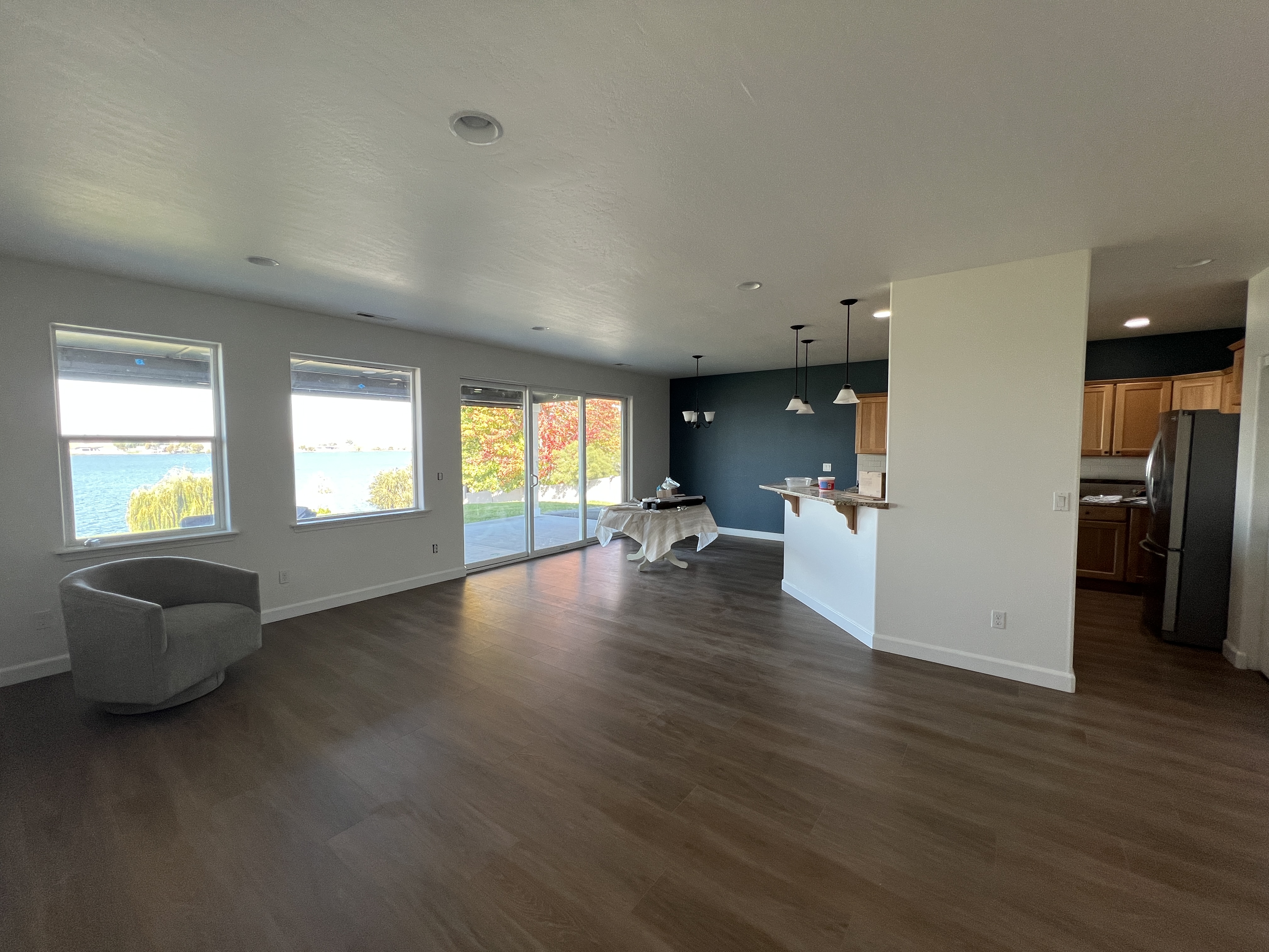 Open-Concept Living & Kitchen