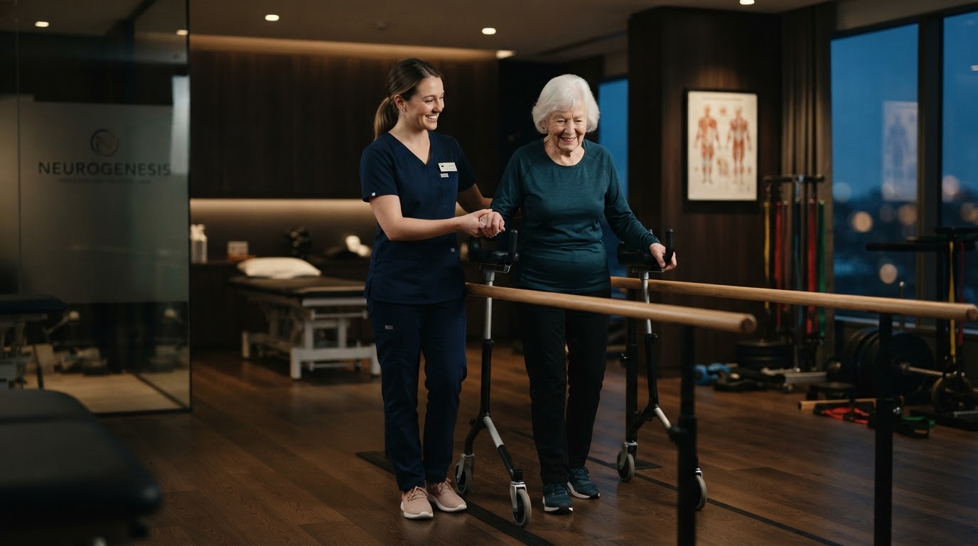 Sesión de Neurorehabilitación en Salud Integral Mareli