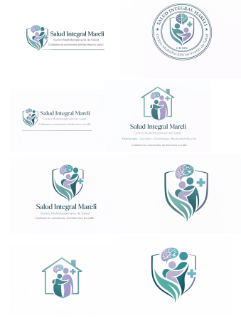 Logos institucionales de Salud Integral Mareli