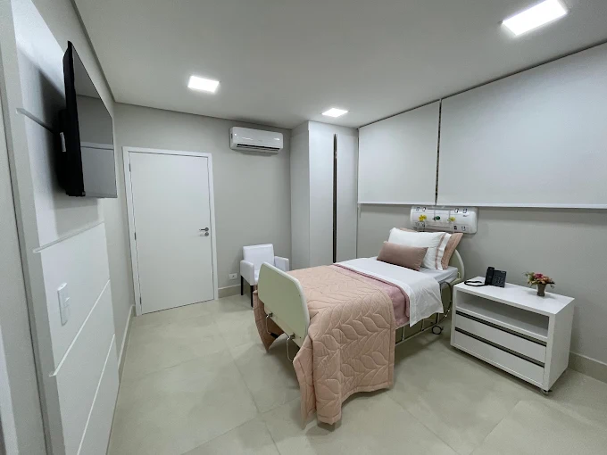 Espaço de descanso da clínica