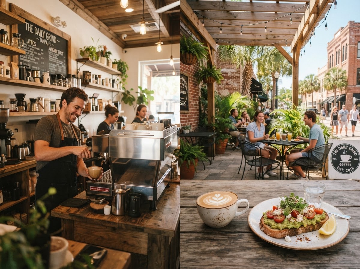 The Hungry Hipster Cafe, Dining