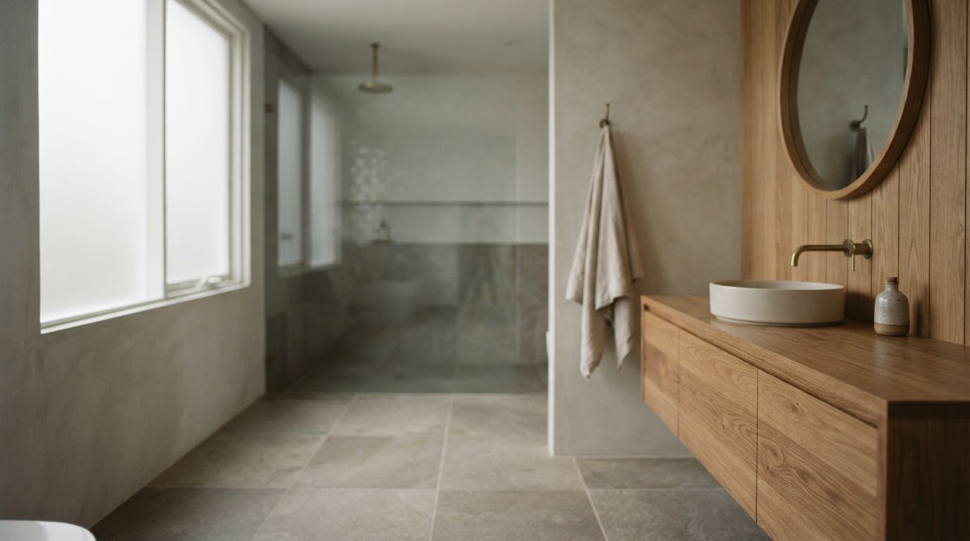 Bespoke Bathrooms Canberra renovation background